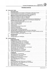 VW Touran Typ 5T ab 2015 Karosserie Montagearbeiten Innen Reparaturanleitung PDF