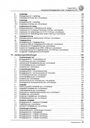 VW Touran Typ 5T ab 2015 Karosserie Montagearbeiten Innen Reparaturanleitung