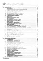 VW Up! Typ 121 2011-2016 Karosserie Montagearbeiten Innen Reparaturanleitung PDF