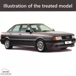 E-Book workshop manual for Audi 80 and 90 type 89, 893, 894, 8A, 8A2 year of construction 1986, 1987, 1988, 1989, 1990, 1991, 1992