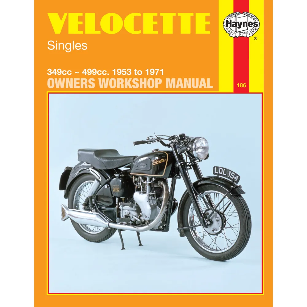 Velocette Endurance/Venom/Thruxton 1955-1971 Motorrad Reparaturanleitung Haynes
