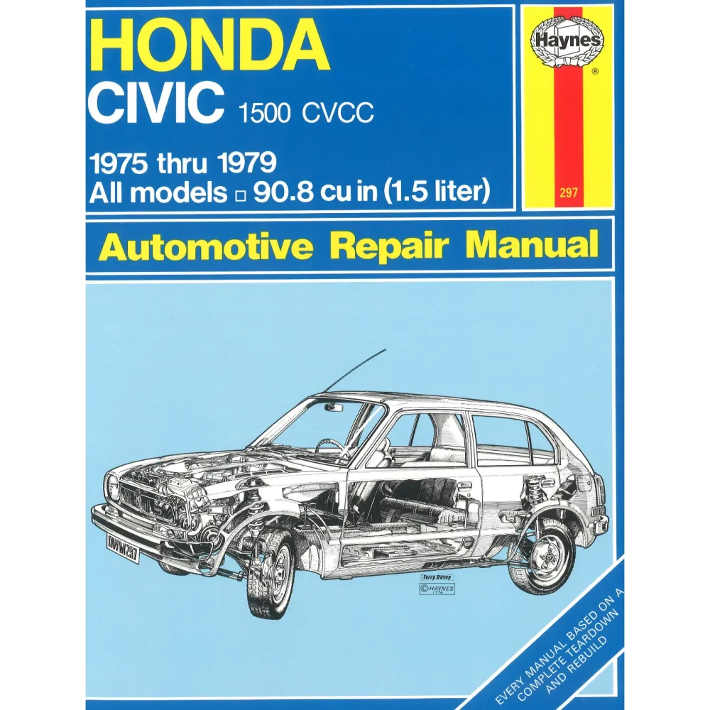 Honda Civic 1500 CVCC 1975-1979 Reparaturanleitung Werkstatthandbuch Haynes