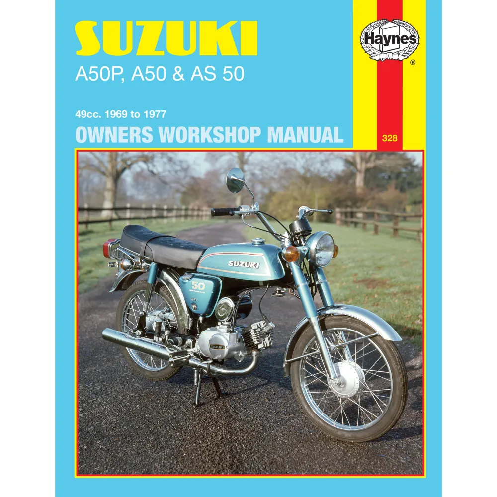 Suzuki A50/A50P/AS50 L/M 1969-1975 UK Motorrad Reparaturanleitung Haynes