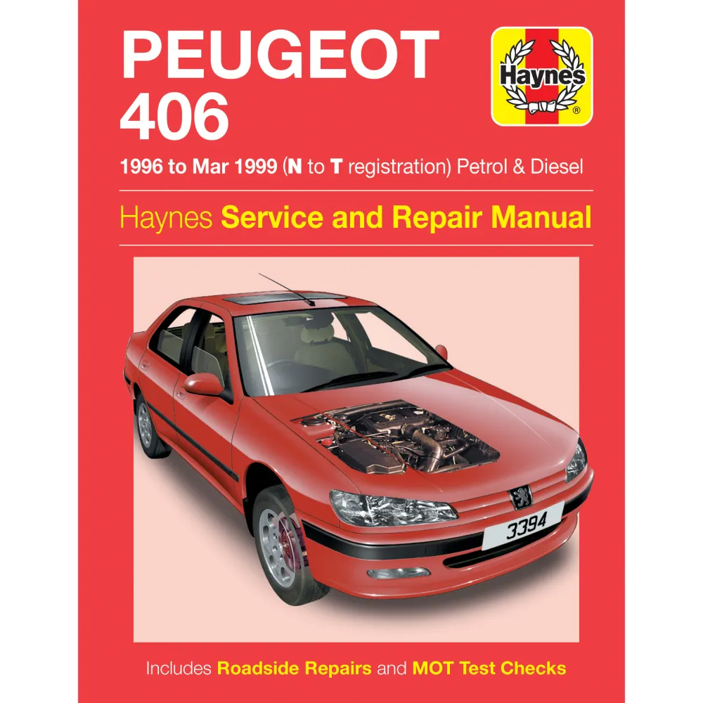 Peugeot 406 (1996-03.1999) 4-Zylinder Benzin Diesel Reparaturanleitung Haynes