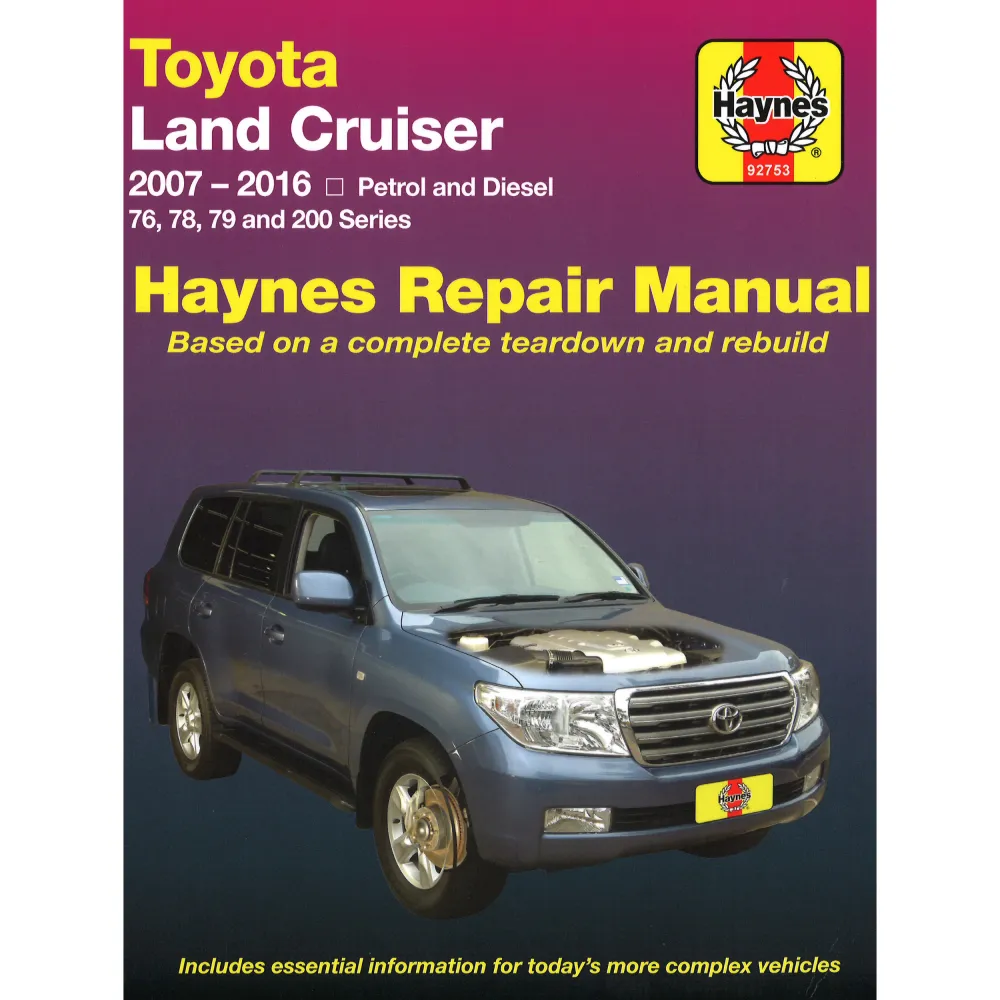 Toyota Land Cruiser 76/78/79/200-Serie 2007-2016 Reparaturanleitung Haynes