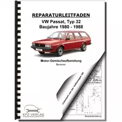 VW Passat 2 32 (80-88) 1B3 2B5 Keihin Vergaser Zündanlage Reparaturanleitung