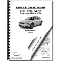 SEAT Toledo 1M 1998-2004 6-Zyl. Benzinmotor 204 PS Mechanik Reparaturanleitung