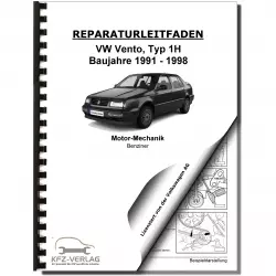 VW Vento 1H (91-98) 6-Zyl. Benzinmotor 174-190 PS Mechanik Reparaturanleitung