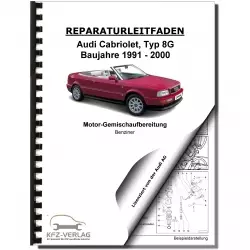 Audi Cabriolet 1991-2000 Motronic Einspritz- Zündanlage 1,8l Reparaturanleitung