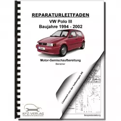 VW Polo 3 6N (94-02) Motronic Einspritz- Zündanlage 1,0l 1,4l Reparaturanleitung