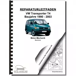 VW Transporter T4 (90-03) 2,8l Benzin 204 PS Mechanik Mexico Reparaturanleitung