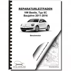 VW Beetle Typ 5C (11-16) 4-Zyl. 1,4l Benzinmotor 160 PS Reparaturanleitung