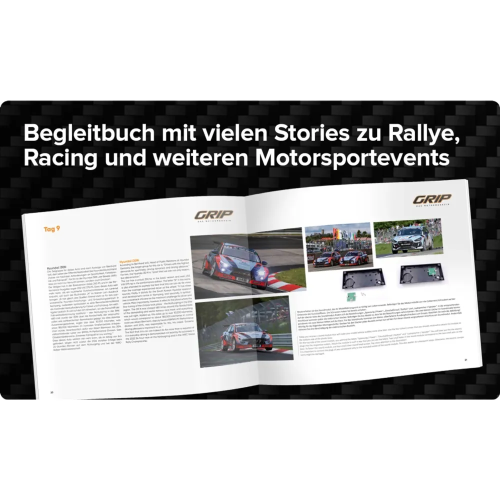 Rallye, Racing, Tuning Adventskalender Advent Calendar by GRIP Franzis Verlag