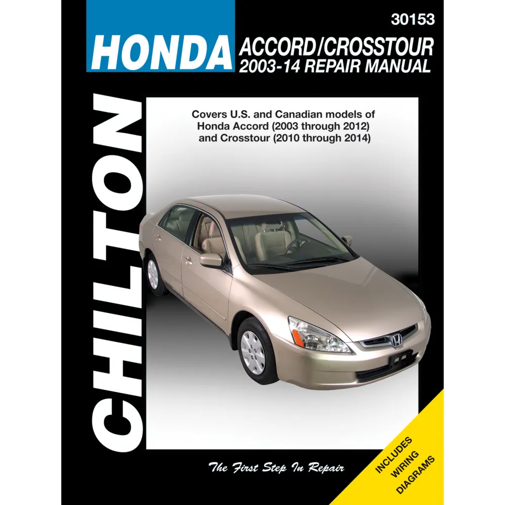 Honda Accord Crosstour 2003-2014 Reparaturanleitung Chilton