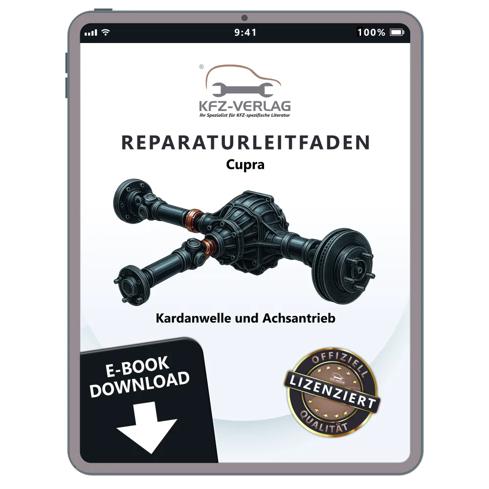 Cupra Ateca KB ab 2020 Kardanwelle Achsantrieb hinten Reparaturanleitung eBook