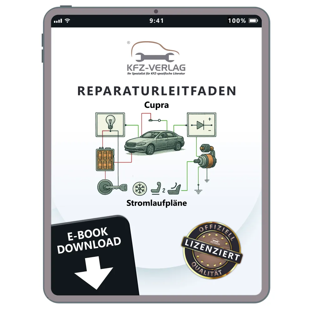 Cupra Ateca KB ab 2022 Schaltplan Stromlaufplan Verkabelung Elektrik Pläne eBook