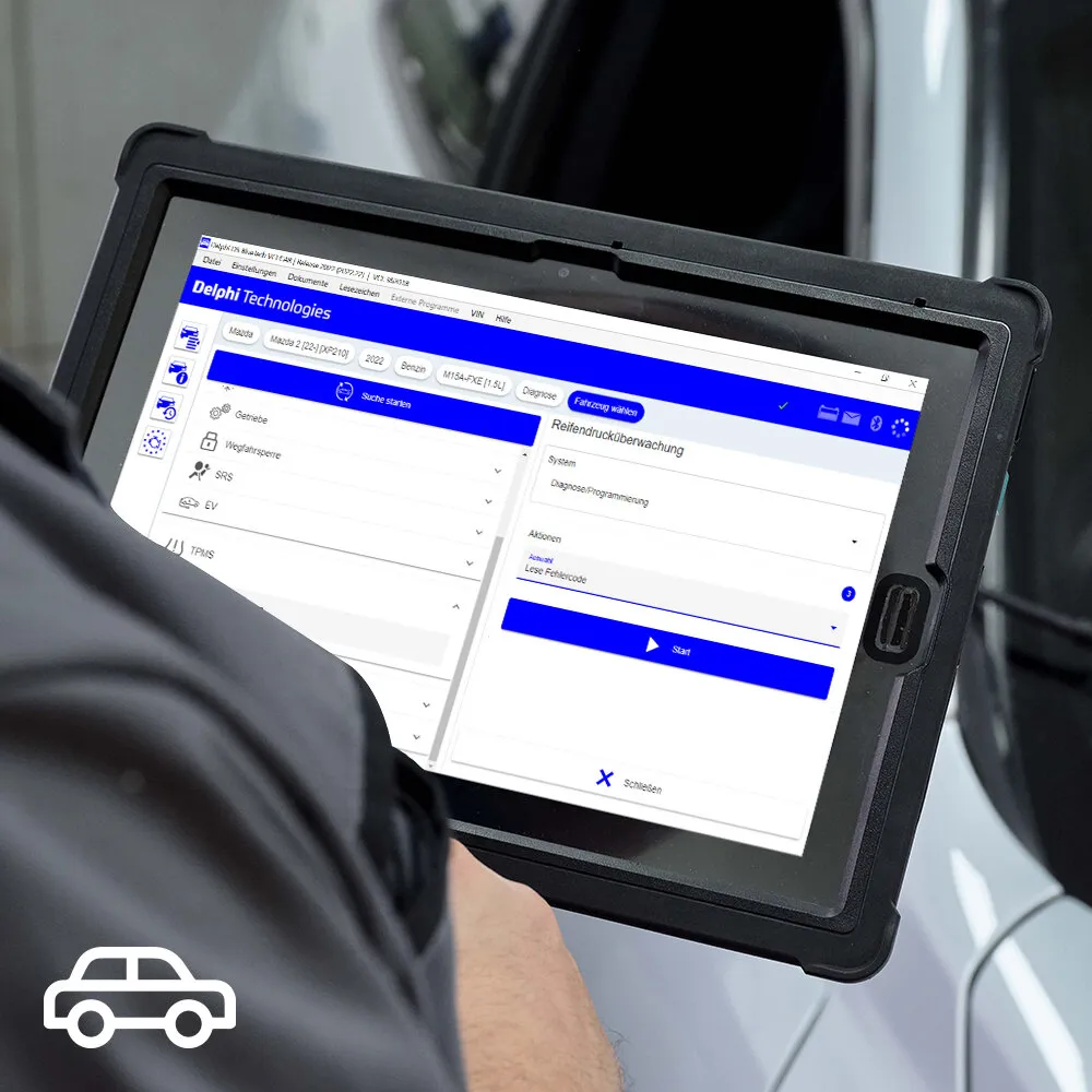 Delphi Diagnosesoftware für DS180E PKW Lizenz für 1 Jahr