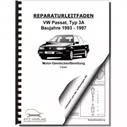 VW Passat 4 3A (93-97) Diesel Einspritz- Vorglühanlage 1,9l Reparaturanleitung