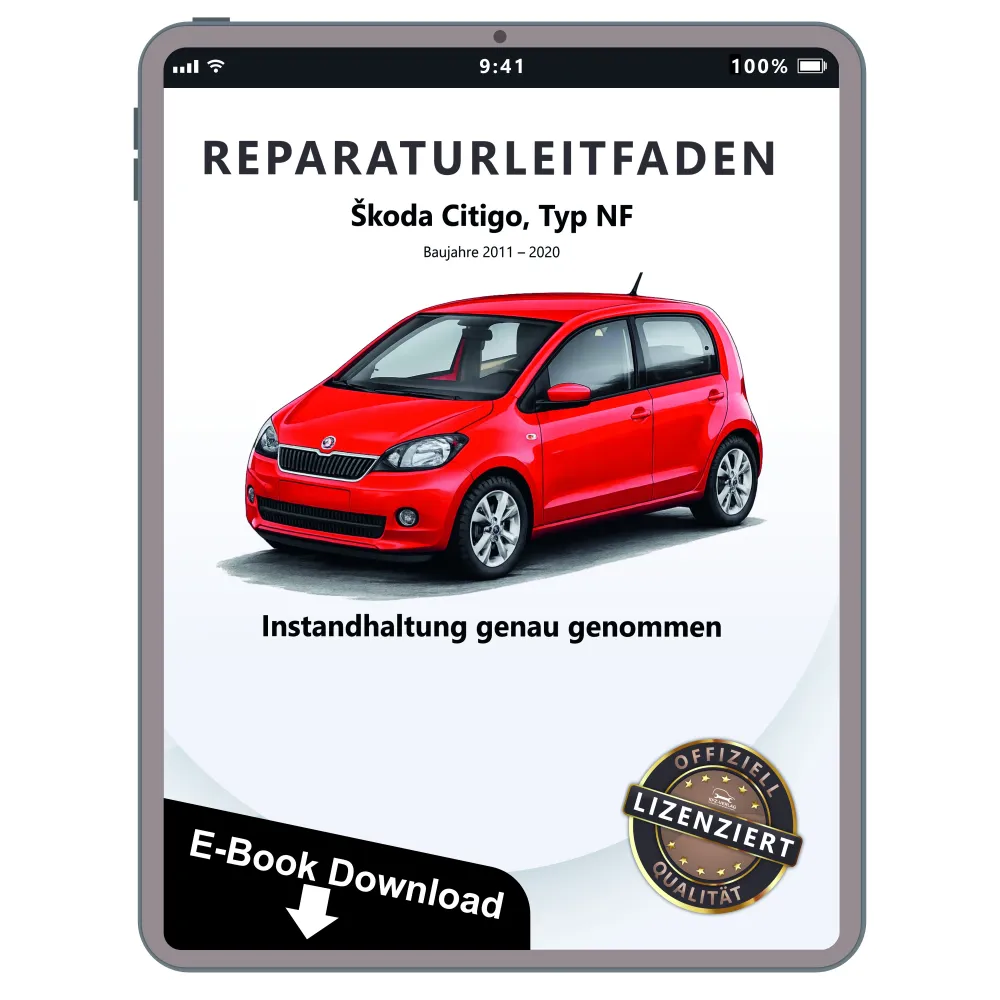 SKODA Citigo NF (11-20) Instandhaltung Inspektion Wartung Reparaturanleitung PDF