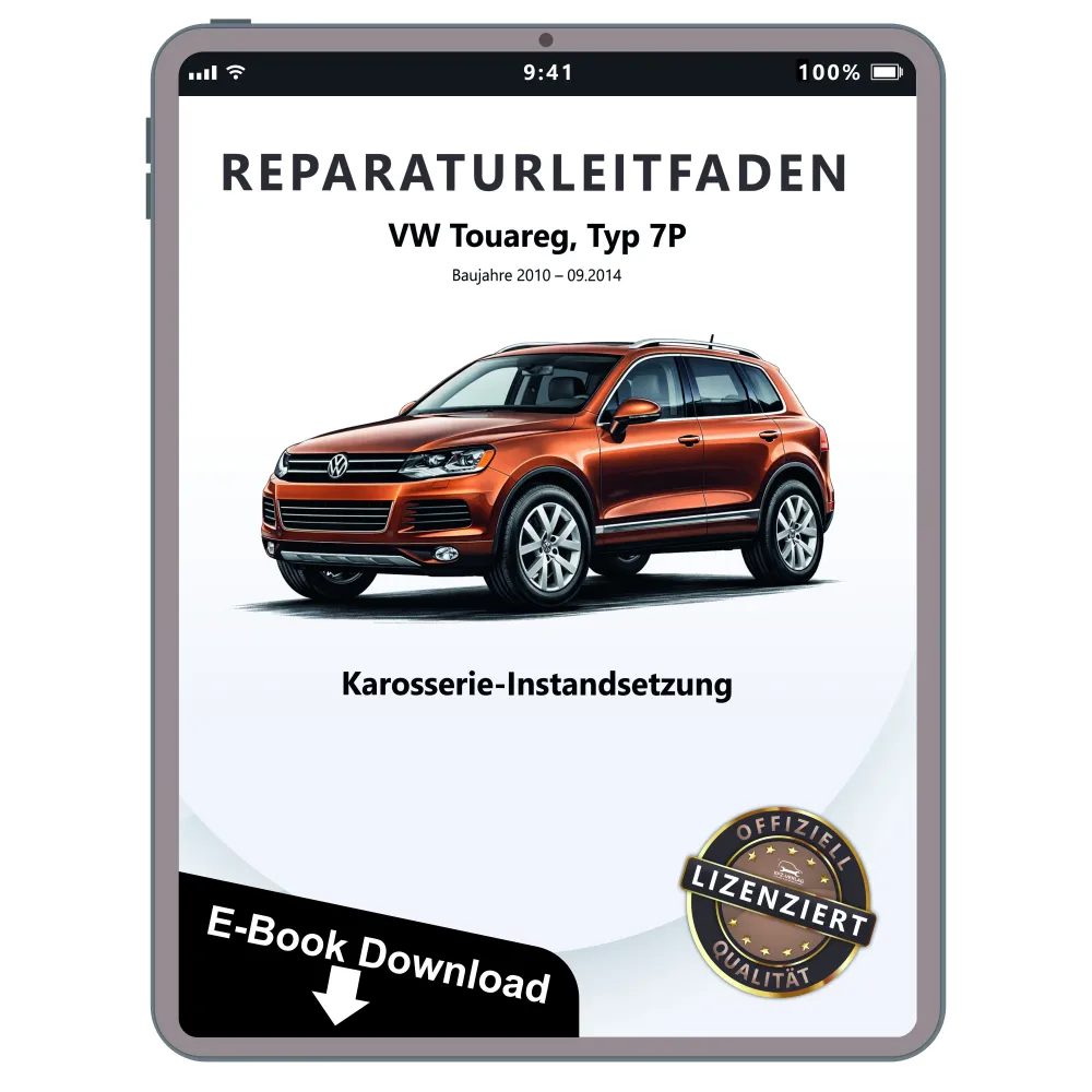 VW Touareg 7P (10-14) Karosserie Unfall Instandsetzung Reparaturanleitung PDF