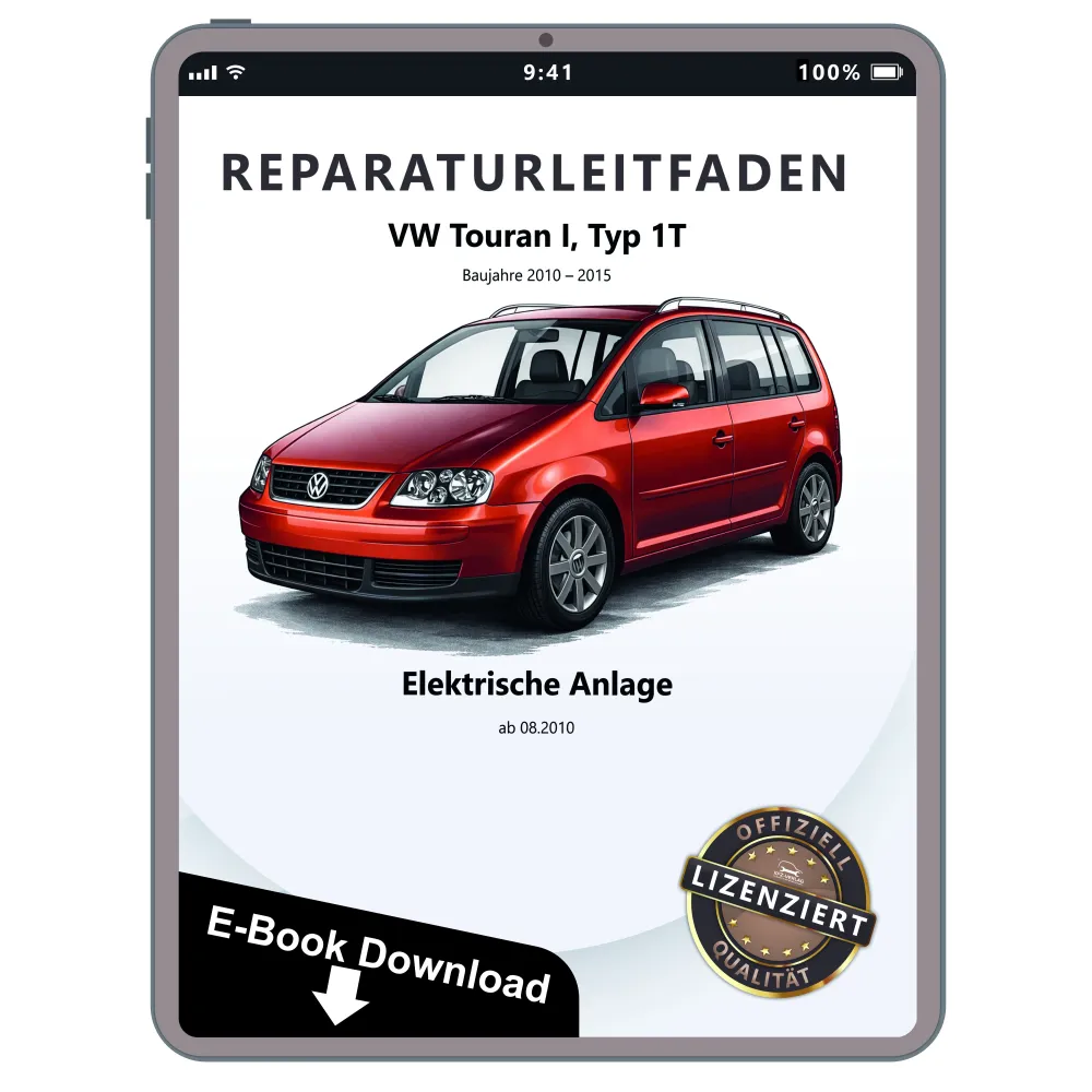 VW Touran 1T (10-15) Elektrische Anlage Elektrik Systeme Reparaturanleitung PDF