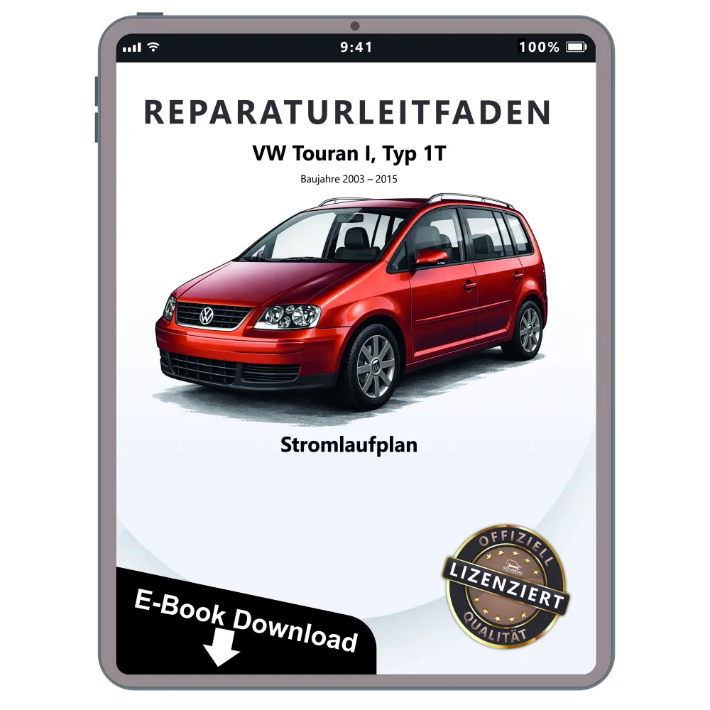 VW Touran Typ 1T (03-15) Schaltplan Stromlaufplan Verkabelung Elektrik Pläne PDF
