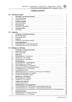 VW Arteon 3H 2020-2024 6 Gang Automatikgetriebe DKG 0DD Reparaturanleitung eBook