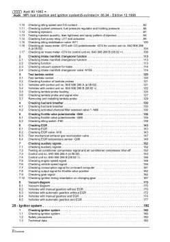 Audi 80 8C 1991-1994 mpi fuel injection and ignition system repair manual eBook