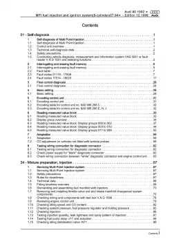 Audi 80 8C 1994-1995 mpi fuel injection and ignition system repair manual eBook