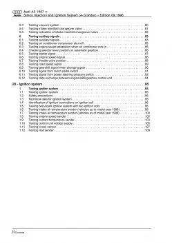 Audi A3 8L 1996-2006 simos injection ignition system 100 hp repair manual eBook