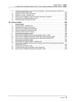 Audi A3 type 8P 2003-2012 diesel engine mechanics 105-140 hp repair manual eBook