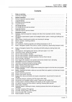 Audi A4 type 8D 1994-2002 maintenance repair workshop manual eBook guide pdf