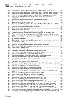 Audi A4 8K (07-15) heating air conditioning system repair workshop manual eBook