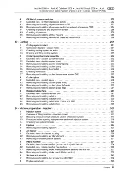 Audi A4 8K 2007-2015 6-cyl. petrol engines 265 hp repair workshop manual eBook