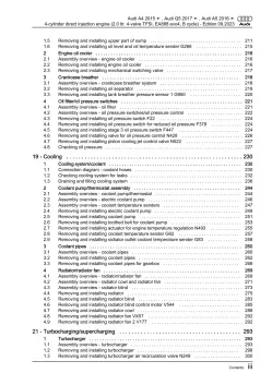 Audi A4 type 8W 2015-2019 petrol engines 150-204 hp repair workshop manual eBook