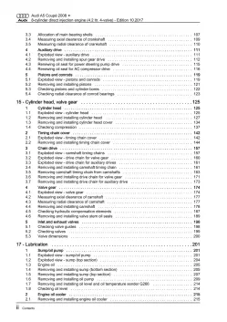 Audi A5 type 8T 2007-2016 8-cyl. petrol engines 4.2l 354 hp repair manual eBook