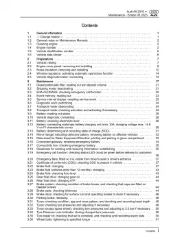Audi A5 type F5 2016-2019 maintenance repair workshop manual eBook guide pdf