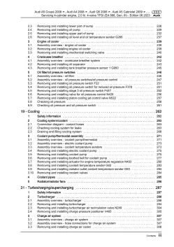 Audi A5 F5 2016-2019 servicing petrol engines 144-367 hp repair manual eBook