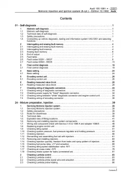 Audi A6 4A 1990-1997 Motronic injection ignition system 4.2l repair manual eBook