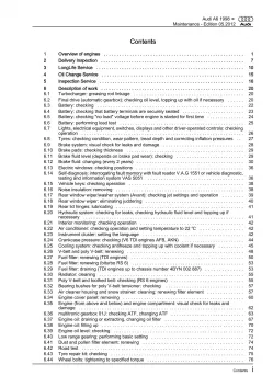 Audi A6 type 4B 1997-2005 maintenance repair workshop manual eBook guide pdf