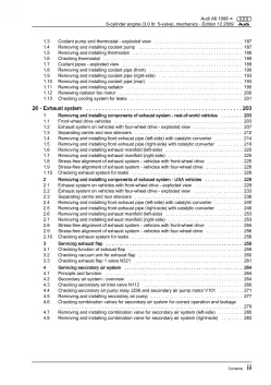 Audi A6 type 4B 1997-2005 petrol engine mechanics 218-220 hp repair manual eBook