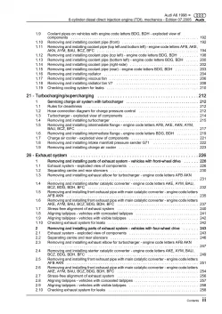 Audi A6 type 4B 1997-2005 diesel engine mechanics 150-180 hp repair manual eBook