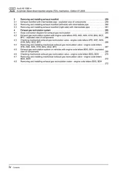 Audi A6 type 4B 1997-2005 diesel engine mechanics 150-180 hp repair manual eBook