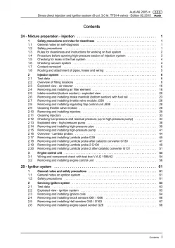 Audi A6 4F 2004-2011 simos injection ignition system 3.0l repair manual eBook