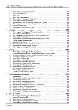 Audi A6 4F 2004-2011 petrol engine mechanics 170 hp repair workshop manual eBook