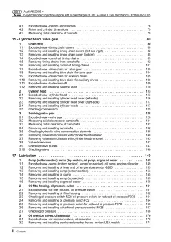 Audi A6 4F 2004-2011 petrol engine mechanics 3.0l 290-299 hp repair manual eBook