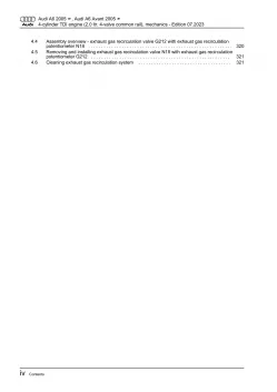 Audi A6 4F 2004-2011 diesel engine mechanics 2.0l 136-170 hp repair manual eBook