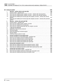 Audi A6 type 4F 2004-2011 diesel engine mechanics 163-232 hp repair manual eBook