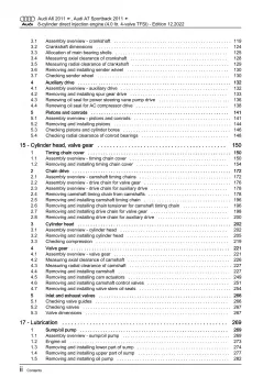 Audi A7 type 4G 2010-2018 petrol engines 420-605 hp repair workshop manual eBook