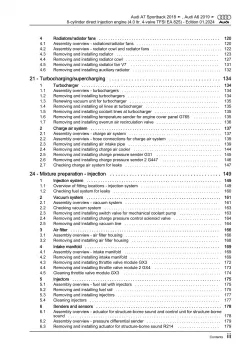 Audi A7 4K from 2018 petrol engines 4.0l 600-630 hp repair workshop manual eBook